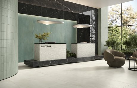 Immagine della collezione Vulcanica, Spazi commerciali, EFFETTO METALLO