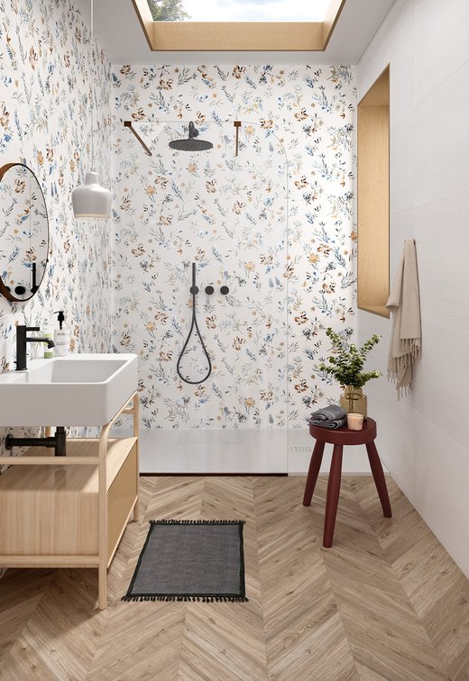 Bild der Kollektion Mirabilia, BADZIMMER, HOLZOPTIK, TERRAKOTTA- UND ZEMENTEFFEKT, DESIGN- UND DEKOREFFEKT