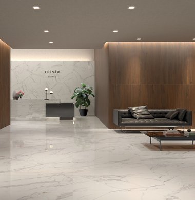 Image de la collection Scultorea Foyer, Espaces résidentiels, EFFET MARBLE