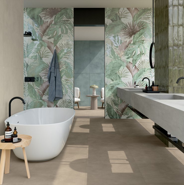 Immagine della collezione Multiforme Dune, Bagno, EFFETTO COTTO E CEMENTO