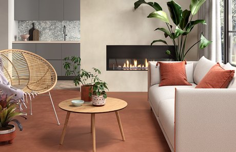 Bild der Kollektion Multiforme Dune, Wohnräume, HOLZOPTIK, TERRAKOTTA- UND ZEMENTEFFEKT, DESIGN- UND DEKOREFFEKT