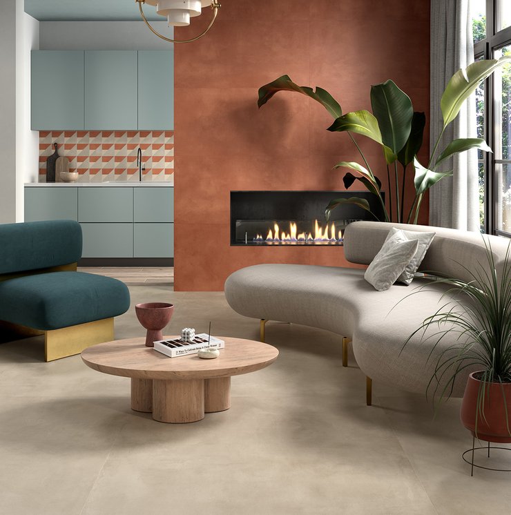 Image of the collection Multiforme Dune, Residential settings, WOOD EFFECT, TERRACOTTA AND CONCRETE EFFECT