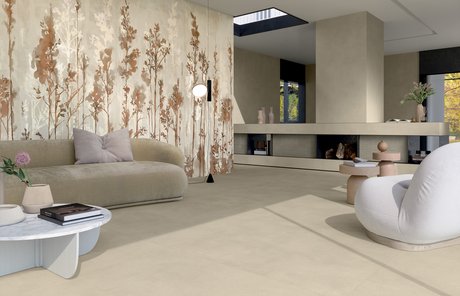 Immagine della collezione Multiforme Dune, Spazi residenziali, EFFETTO COTTO E CEMENTO