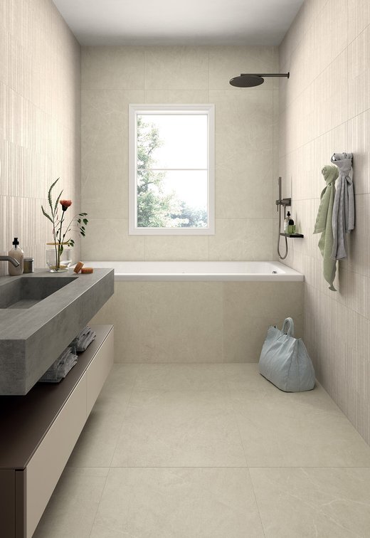 Image of the collection Arkistone, BATHROOM TILES, STONE EFFECT, DESIGN & DECOR EFFECT