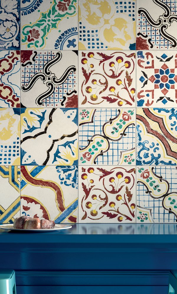 Kitchen, living room and bedroom tiles Storie d'Italia | Marca Corona ceramic tiles