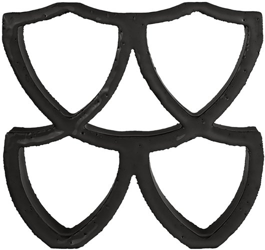 Color preview ARIALUCE CURVE NERO GLASSA - shade of BLACK, OTHER