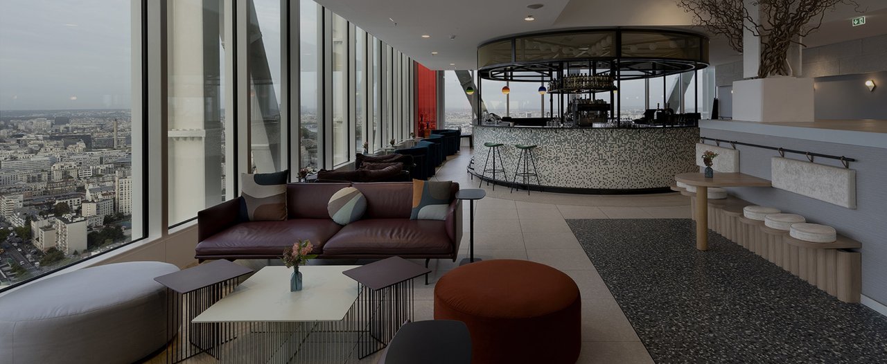 H4 Hotel Wyndham Paris Pleyel Resort Project built in Francia with the collections Multiforme, Multiforme 1741, Stonecloud, Terra, Paprica