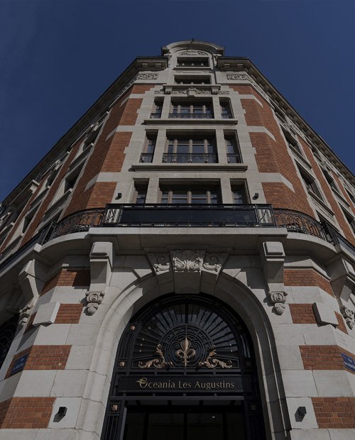 Hôtel & Spa Oceania Lille Les Augustins Progetto realizzato in Francia con le collezioni Elisir, Scultorea