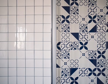 Chalé en San Felice Circeo: Marca Corona porcelain stoneware tiles
