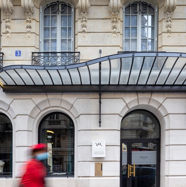Mercure Paris Gare de Lyon Opéra Bastille: Marca Corona porcelain stoneware tiles