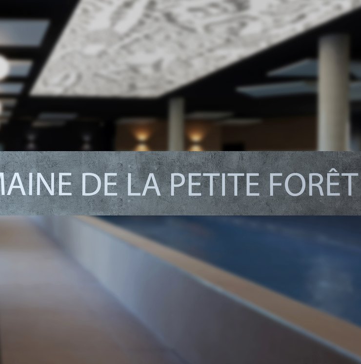 Hotel Domaine de la Petite Forêt: piastrelle in gres porcellanato Marca Corona