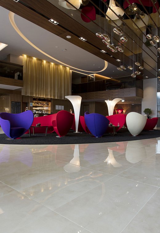 Отель «Atlantida Boutique»: Marca Corona porcelain stoneware tiles