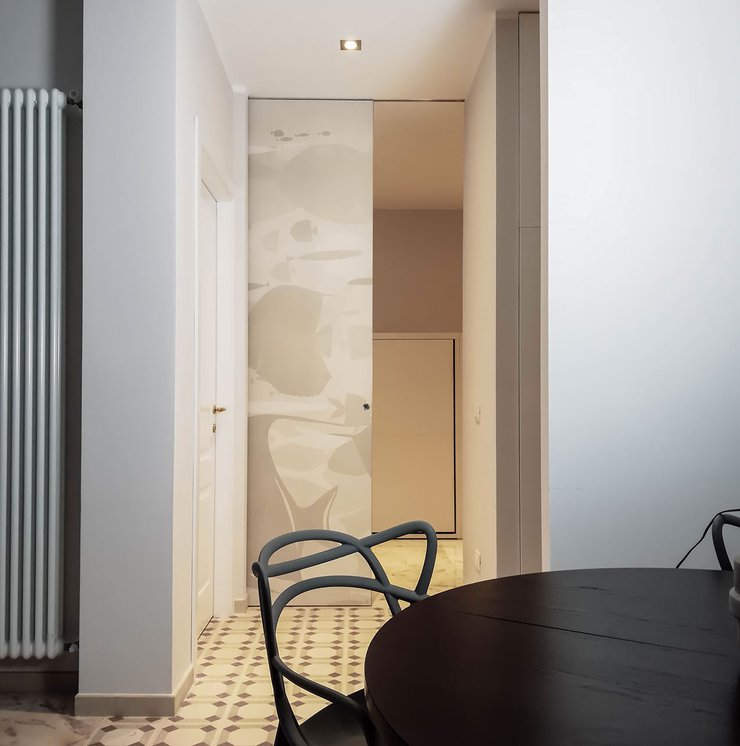 Apartamento reformado: Marca Corona porcelain stoneware tiles