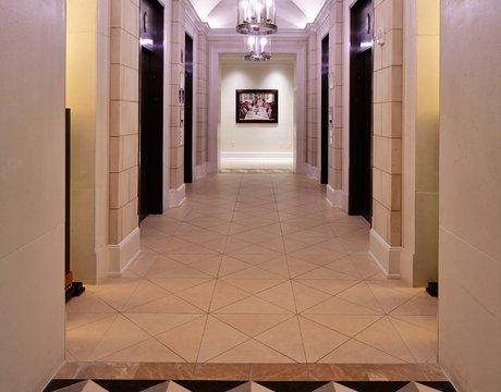 Hotel Bennett: Marca Corona porcelain stoneware tiles