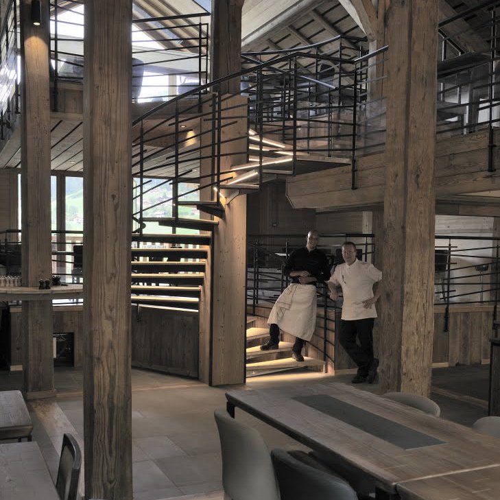Le Toit du Monde ristorante: architettura e design