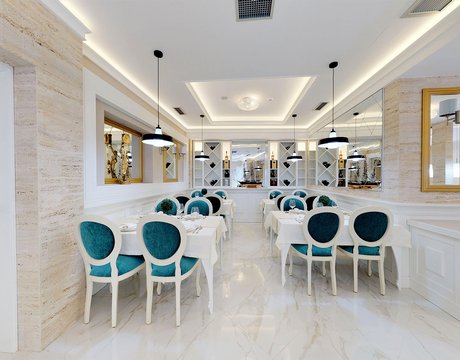 Hotel Libertas: Marca Corona porcelain stoneware tiles