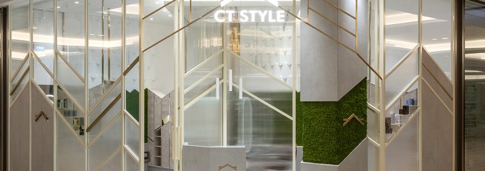 CT Style Hair Salon Abu Dhabi: design project