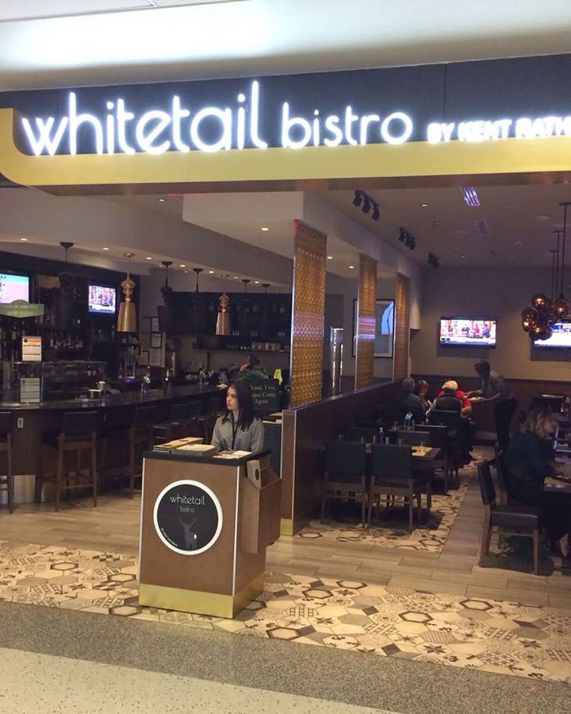 The refined atmosphere of White Tail Bistrot