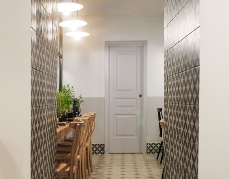 Gnoccarì: Marca Corona porcelain stoneware tiles