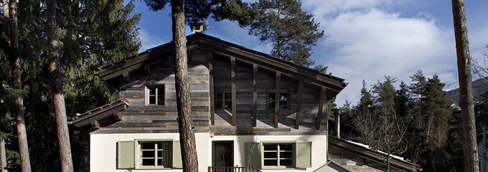 Renovated mountain house