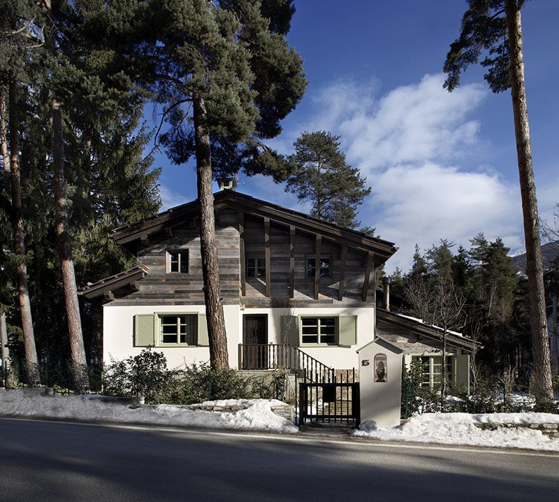Renovated mountain house